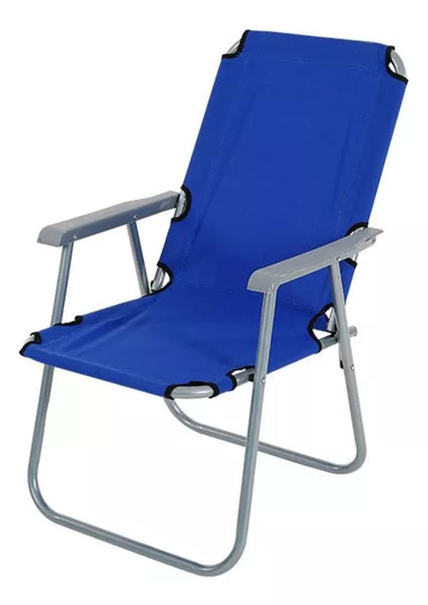 PACK 2 SILLA PLEGABLE PLAYA AZUL