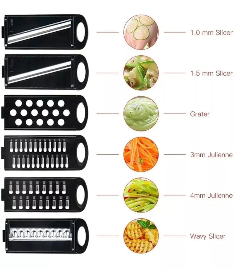 CORTADORA DE VERDURAS 10 EN 1 MANDOLINA