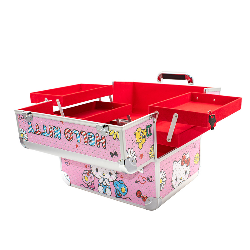 MALETA MAQUILLAJE COSMETICO HELLO KITTY