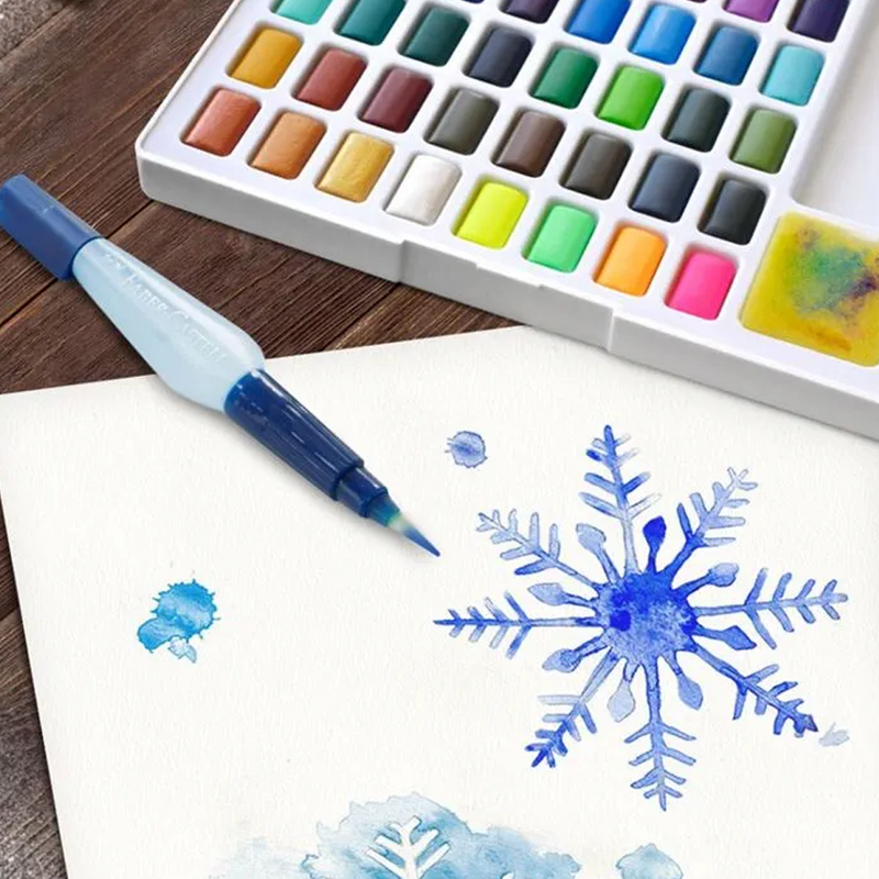 ESTUCHE CON 48 ACUARELAS FABER CASTELL