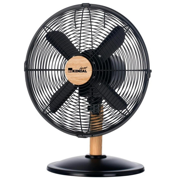 VENTILADOR METÁLICO MADERA 12″ SOBREMESA KZF-1214D