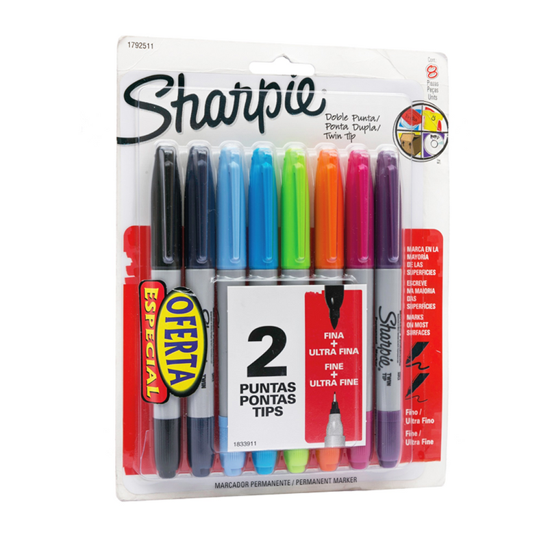 SHARPIE TWIN FINO Y ULTRAFINO