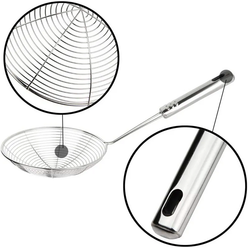 ESCURRIDOR DE ACERO INOXIDABLE 12 CM