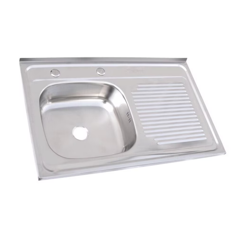 LAVAPLATOS 80X50 SOBREPONER CO DERECHO