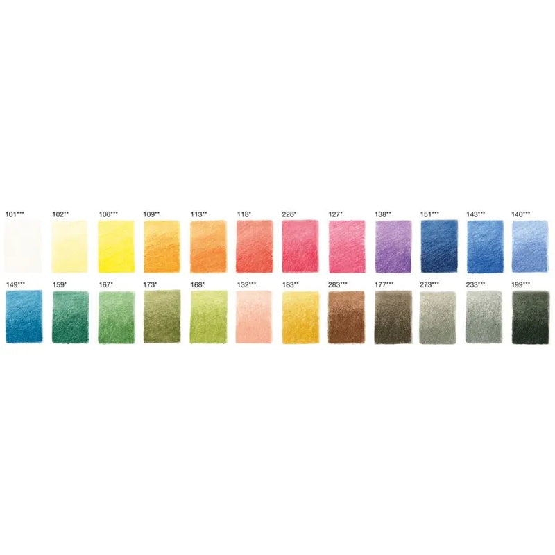 SET LAPICES PITT PASTEL 24 COLORES FABER CASTELL
