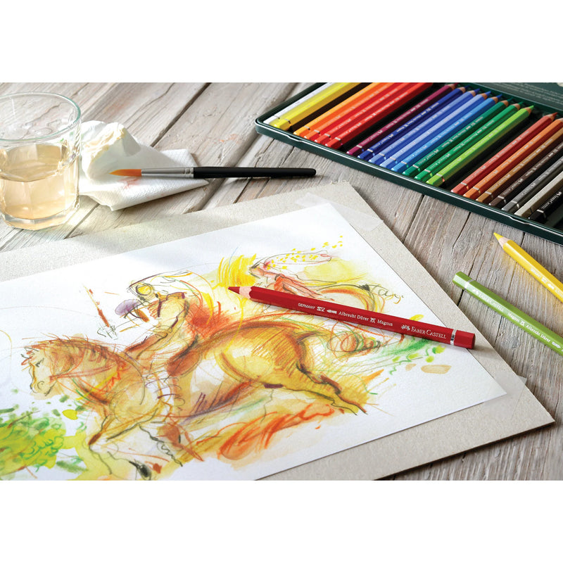 SET WATERCOLOUR PENCILS ALBRECHT DÜRER MAGNUS 24 COLORES FABER CASTELL