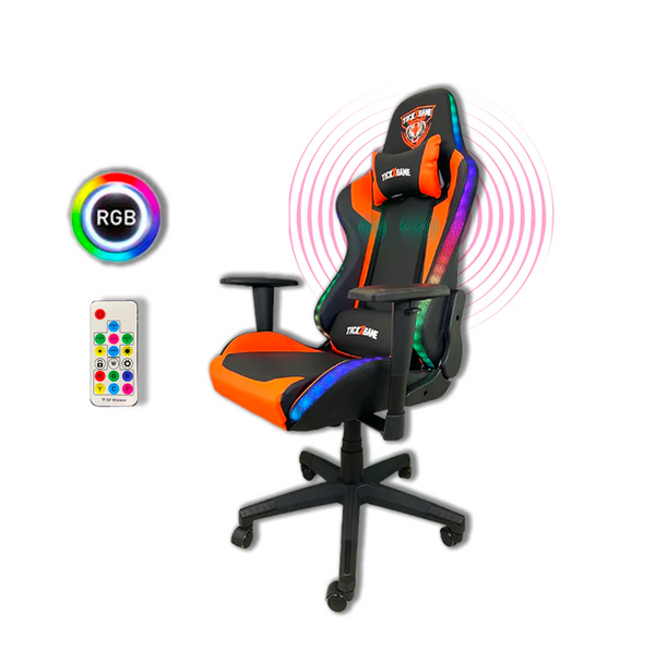 SILLA GAMER LUZ+MASAJE / TICKXGAME