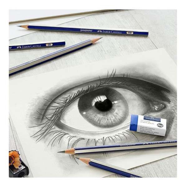 JUEGO DE DIBUJO GOLDFABER GRAFITO, 8 PIEZAS