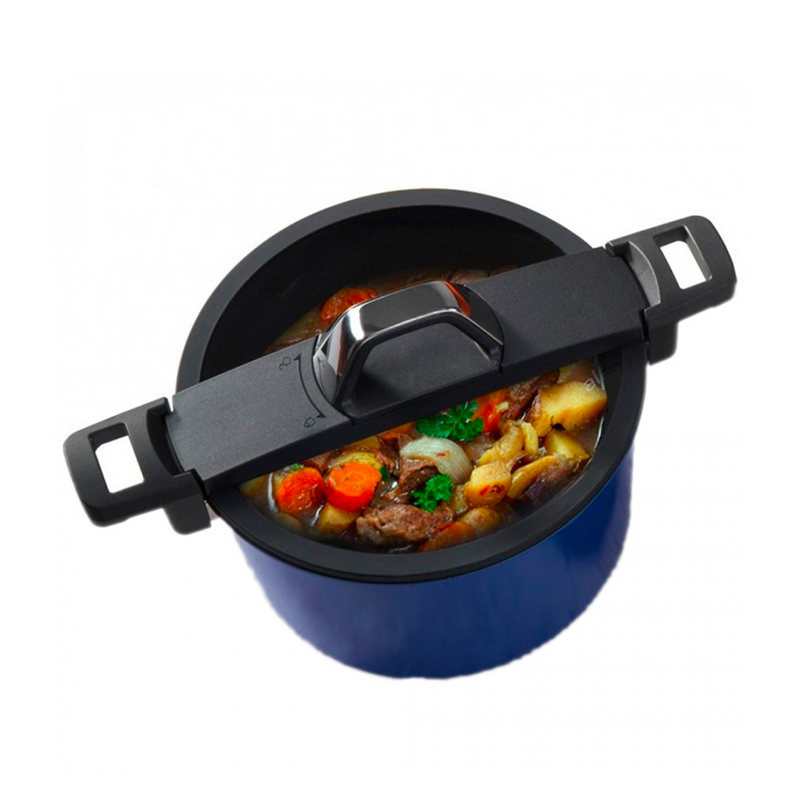 OLLA SEMI EXPRESS 6 LITROS AZUL BOHLIER