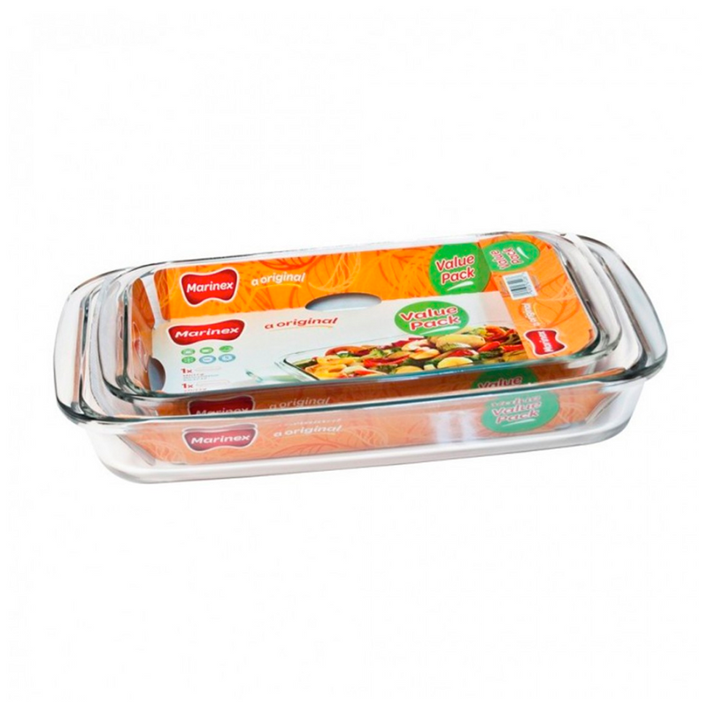 PACK 2 FUENTES RECTANGULARES (MEDIANA /PEQUEÑA)