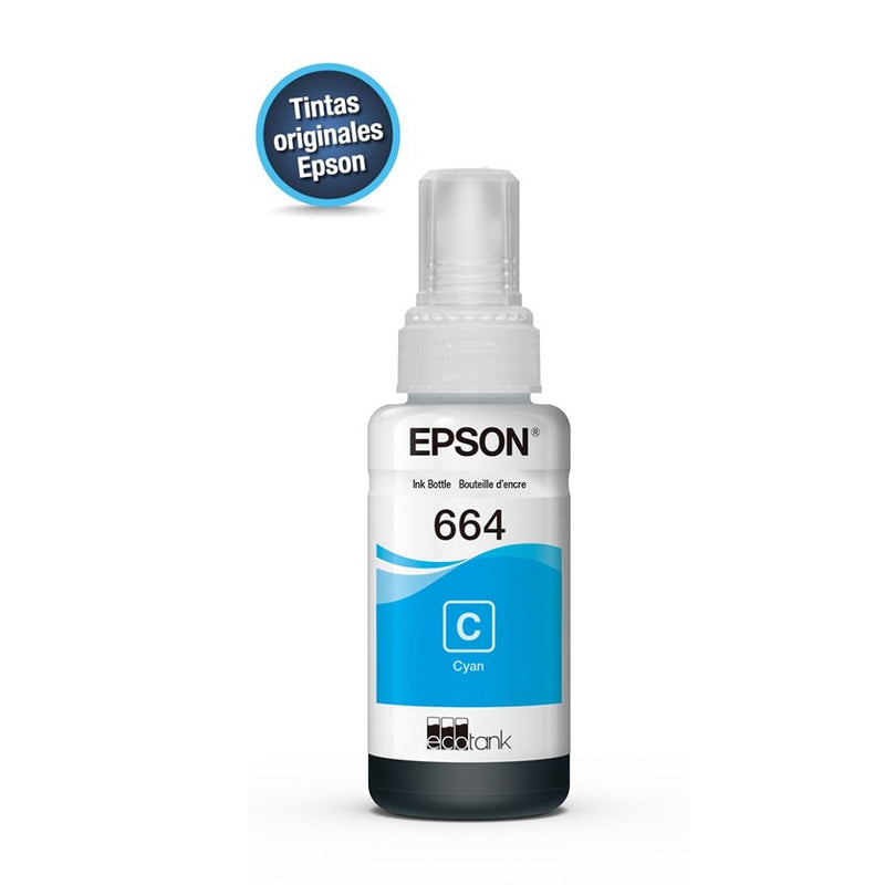 TINTA EPSON 644 70ML CYAN ORIGINAL