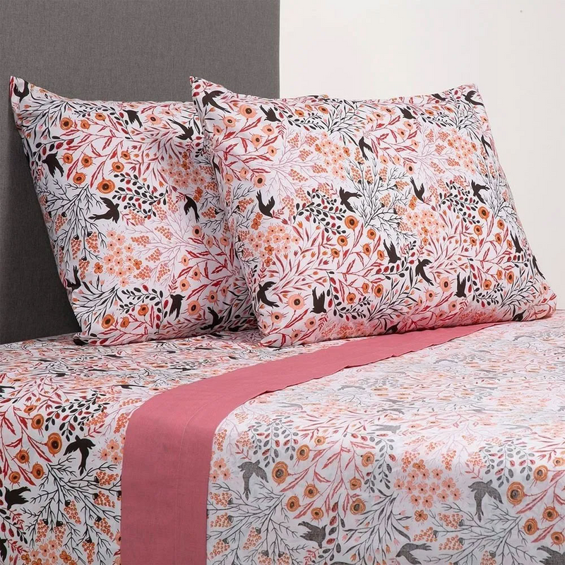 JUEGO DE SÁBANAS ZARINA COLLECTION 2 PLAZAS – AMARILLO – ZAHR