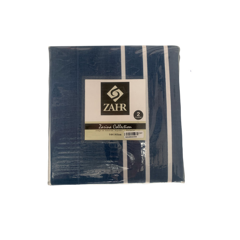 JUEGO DE SÁBANAS ZARINA COLLECTION 2 PLAZAS – AMARILLO – ZAHR