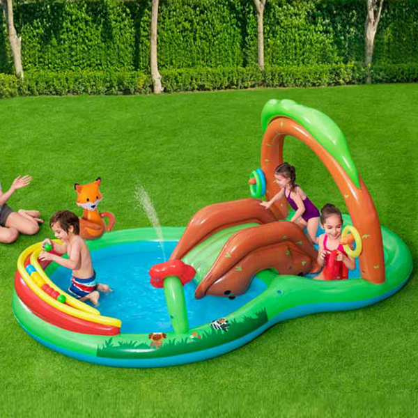 CENTRO DE JUEGOS BOSQUE INFLABLE BESTWAY / TICK OFFICE