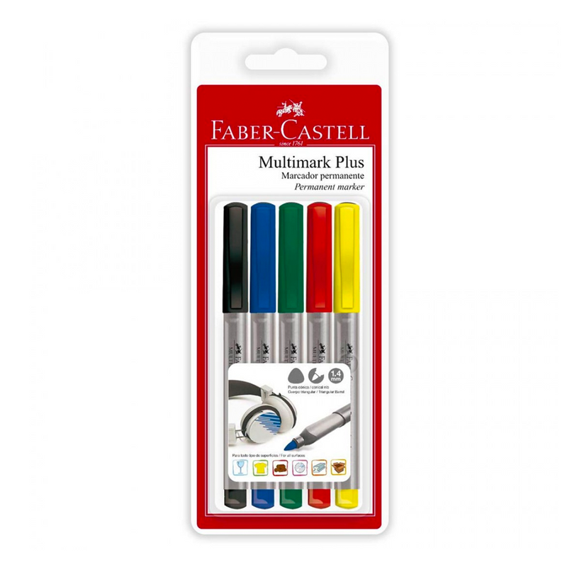 FABER CASTELL MULTIMARK PLUS X5