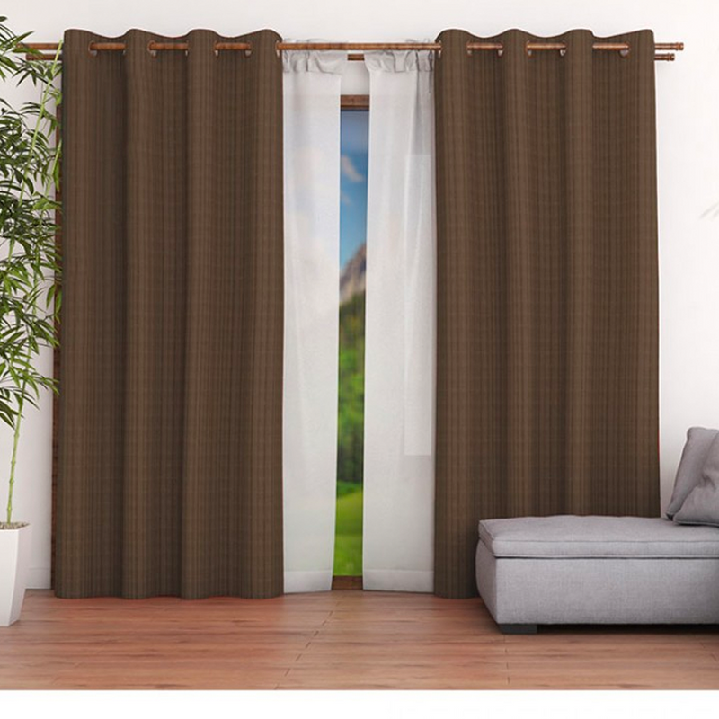 SET CORTINAS EMILIA 8 PIEZAS