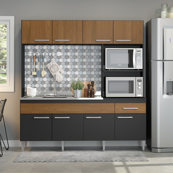 Kit Cocina Luisa ROBLE/CARBON REF 0329
