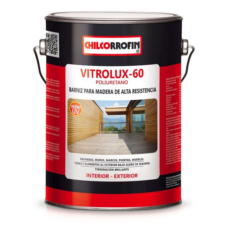 VITROLUX 60 NOGAL 1/4 GALON