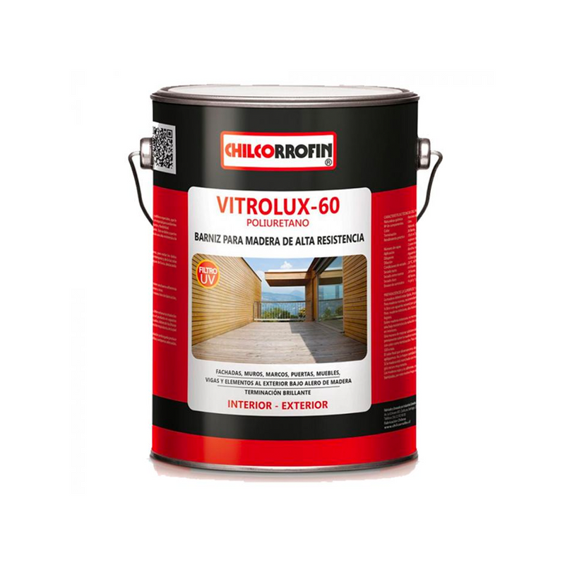 VITROLUX 60 ROBLE OSCURO 1/4 GALON