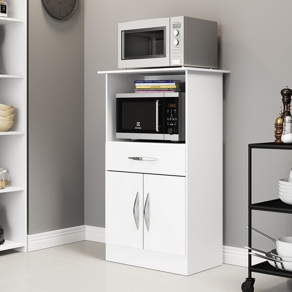 TORRE PARA HORNO Y MICROONDAS BLANCO 509