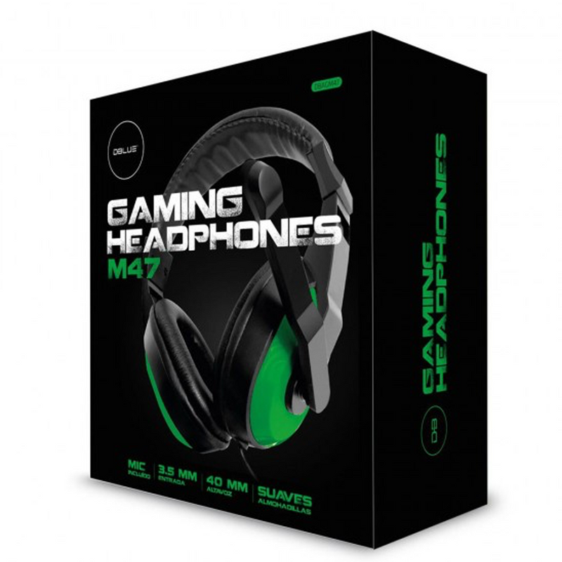 AUDÍFONOS GAMER 3,5 PARA CONSOLA DE VIDEO GREEN