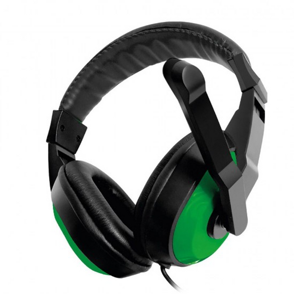 AUDÍFONOS GAMER 3,5 PARA CONSOLA DE VIDEO GREEN