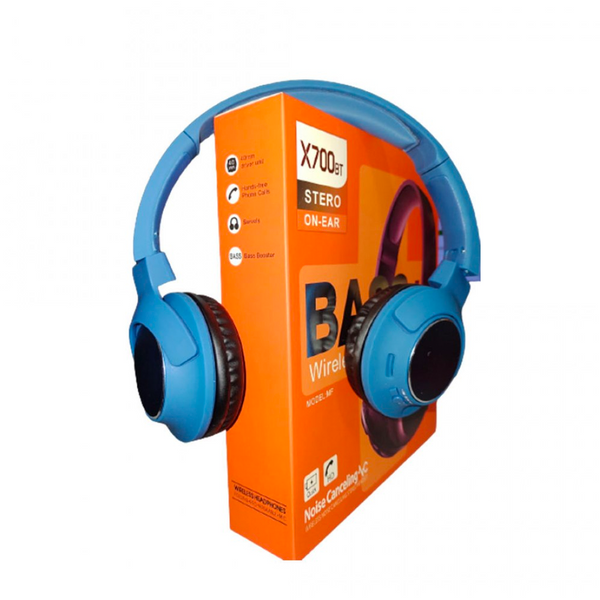 AUDÍFONOS WIRELESS SUPER BASS X700BT