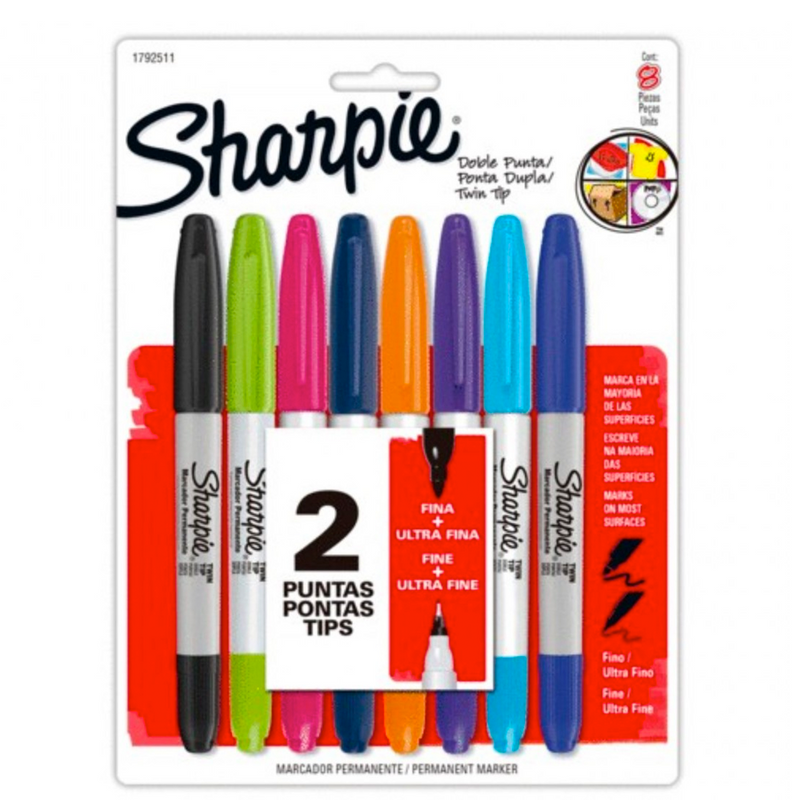 SHARPIE TWIN FINO Y ULTRAFINO