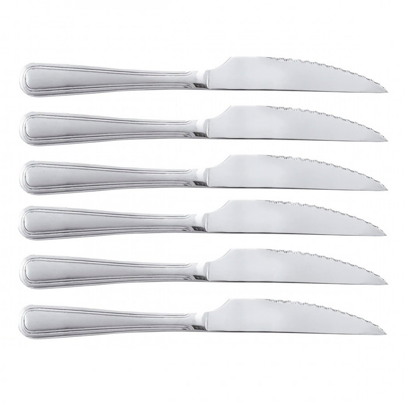JUEGO CUCHILLOS CARNE 6 PIEZAS ROYAL DORAL - TICK OFFICE