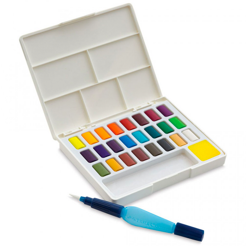 ESTUCHE 24 ACUARELAS FABER CASTELL