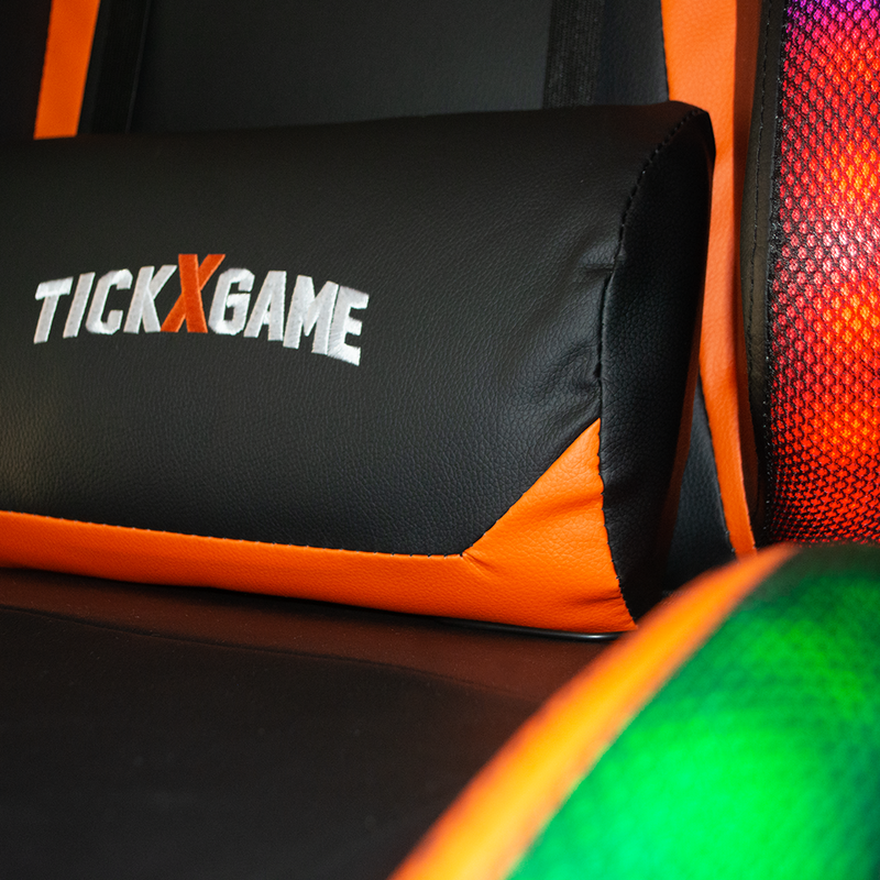 SILLA GAMER LUZ+MASAJE / TICKXGAME