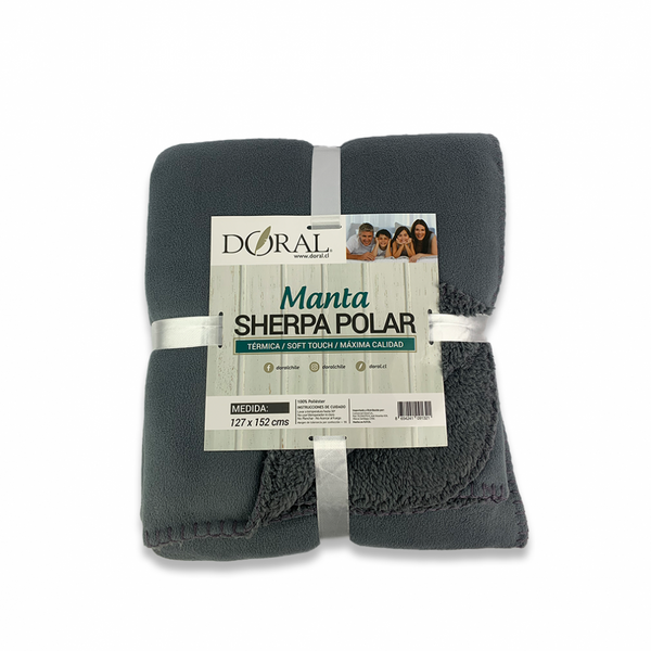 MANTA DORAL SHERPA POLAR SURTIDO 127 X 152 CMS