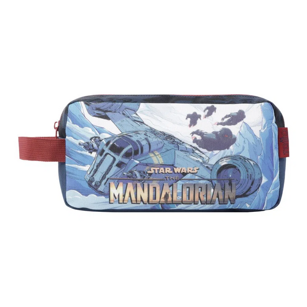 Estuche Star Wars Mandalorian Totto Azul