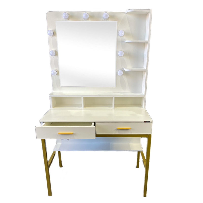 Tocador Con Luces. Tocador Hollywood. Tocador Vanity Focos.