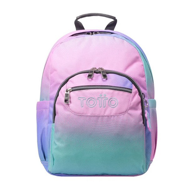 Mochila Gommas Glitter Totto Rosa