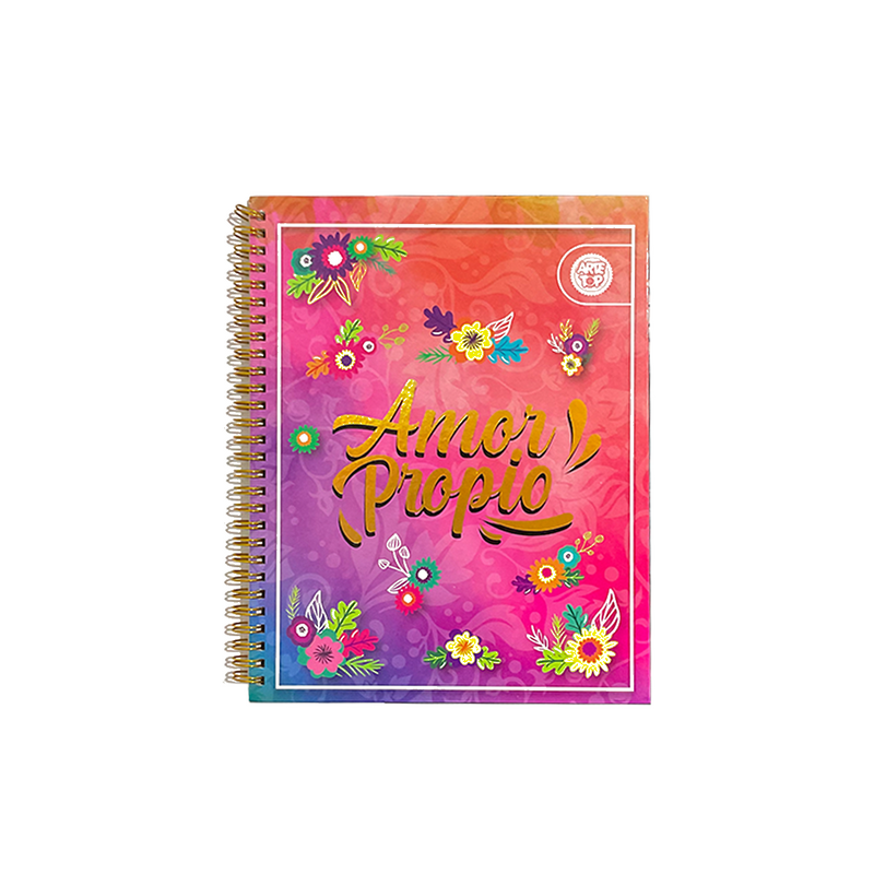 Cuaderno universitario tapa dura doble espiral Arte Top