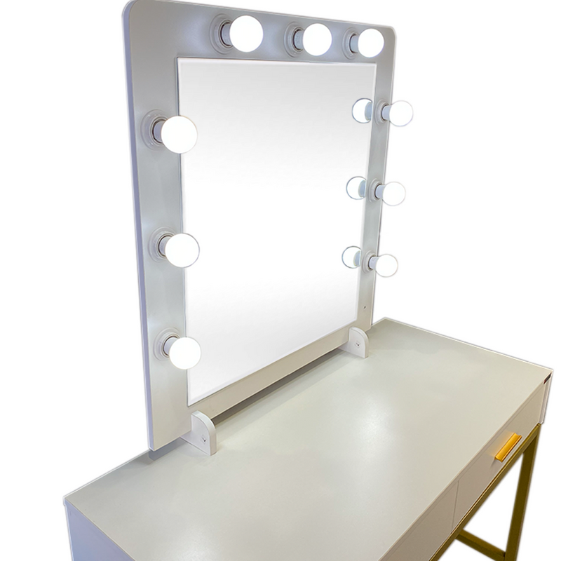 TOCADOR HOLLYWOOD CLASSIC CON LUCES LED WEB-D9007