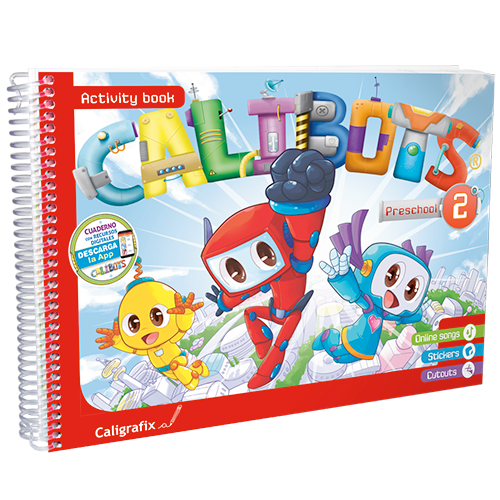 CALIGRAFIX INGLES "CALIBOTS 2" PRE SHOOL