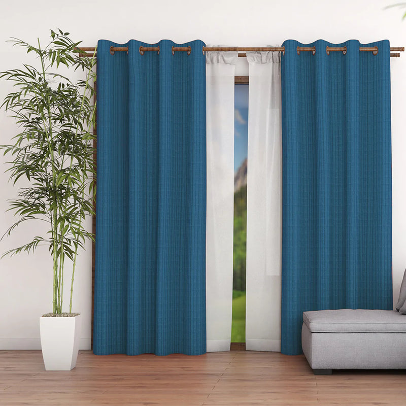 SET CORTINAS EMILIA 8 PIEZAS